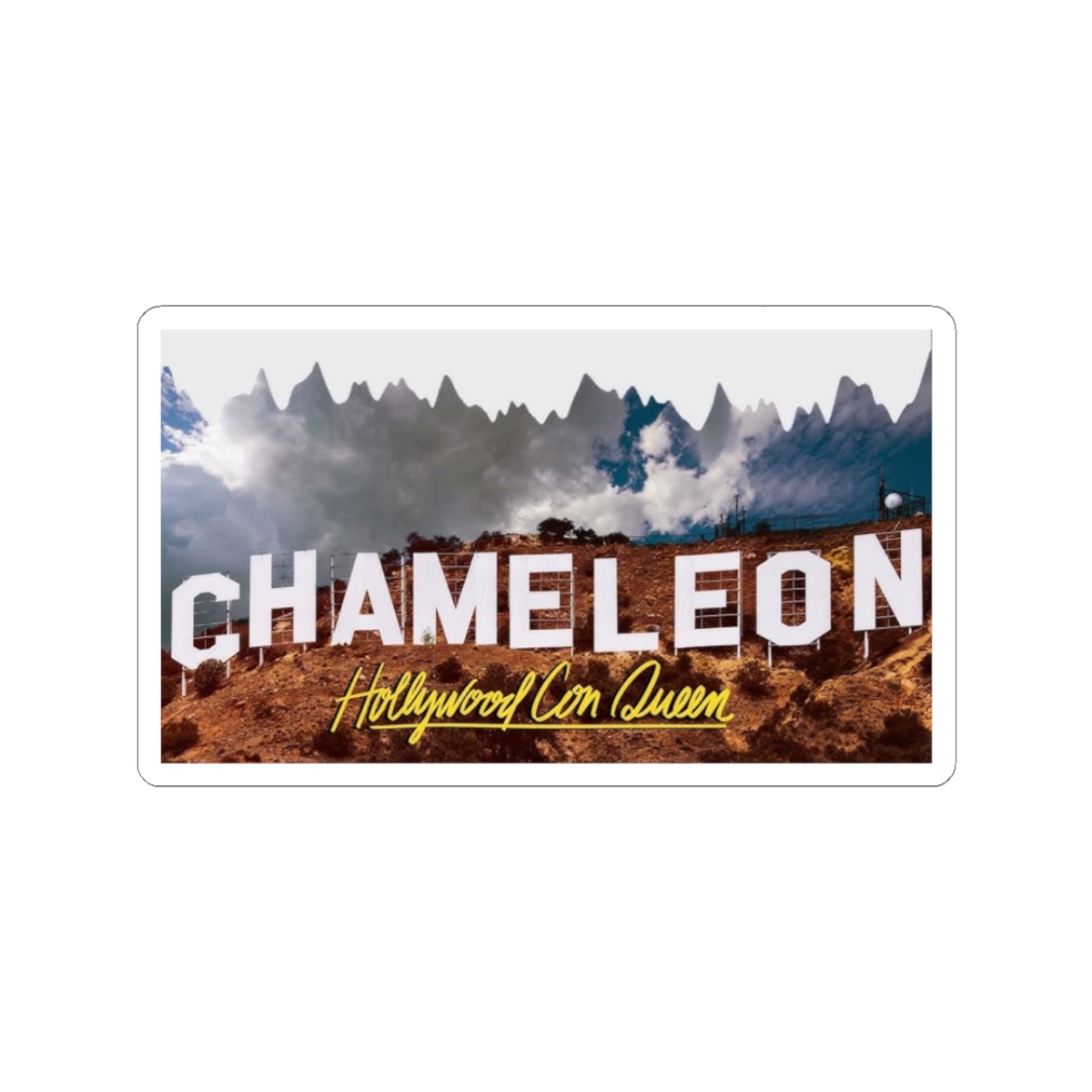 Chameleon: Hollywood Con Queen Sticker - alternate angle 1, merchandise