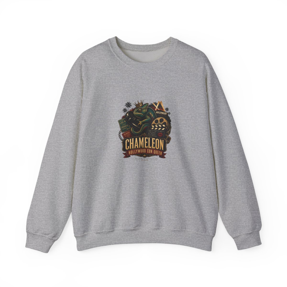 Chameleon: Hollywood Con Queen Crewneck Sweatshirt - alternate angle 2, merchandise