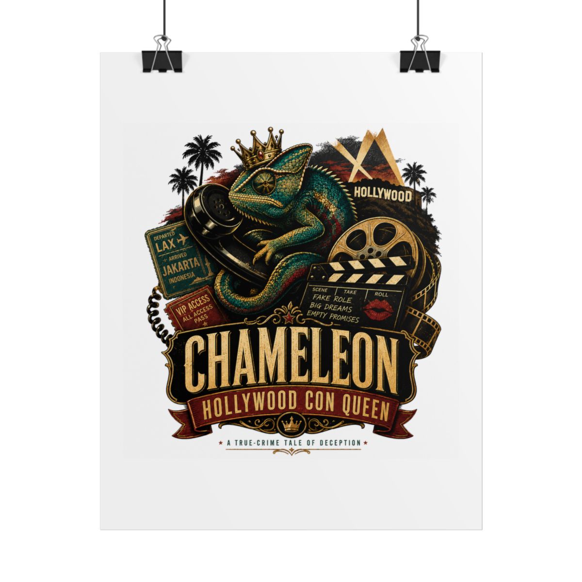 Chameleon: Hollywood Con Queen Poster #3