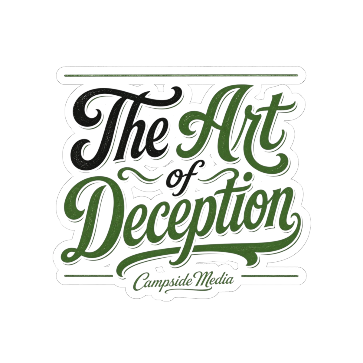 Chameleon: Hollywood Con Queen "The Art of Deception" Sticker