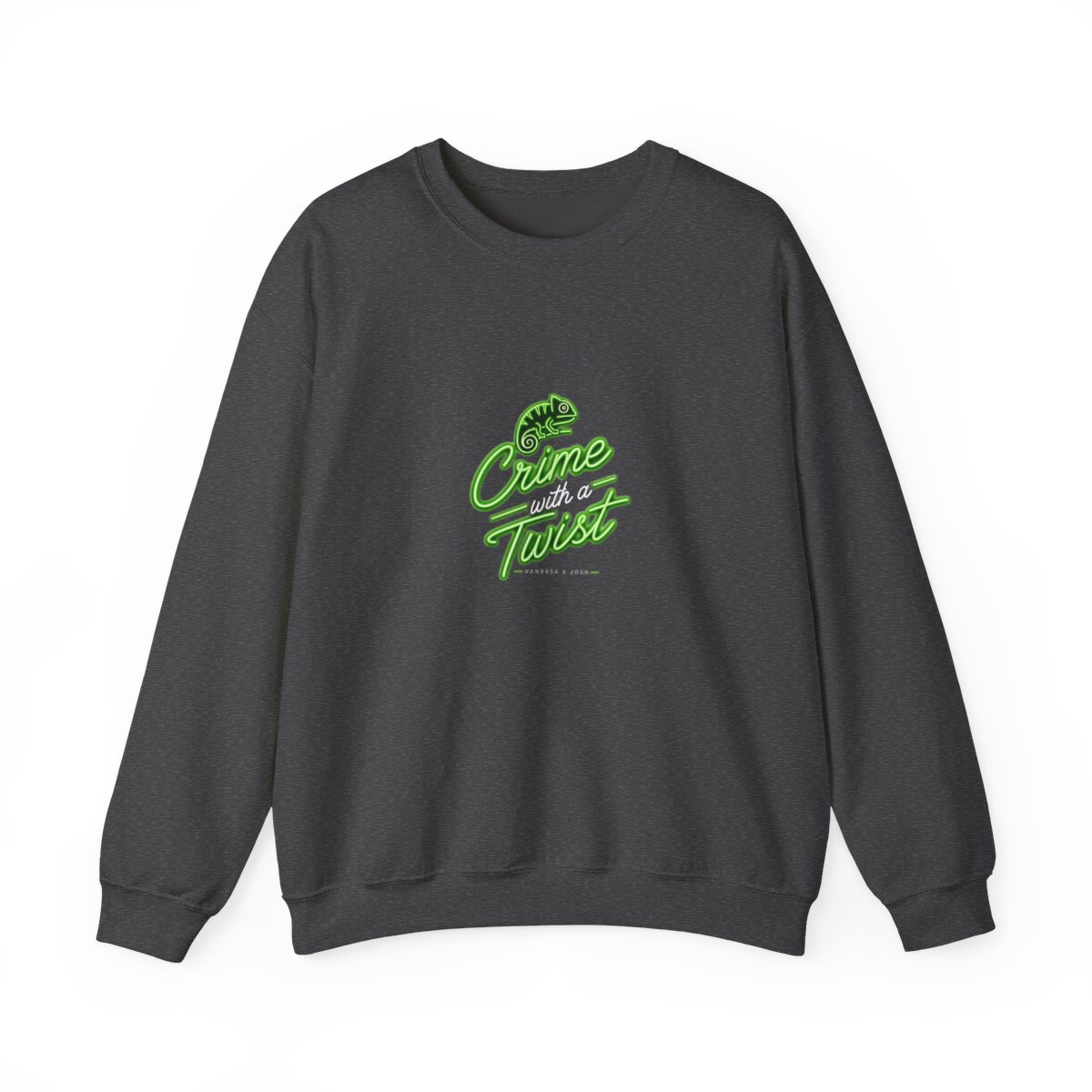 Chameleon: Hollywood Con Queen "Crime with a Twist" Crewneck - alternate angle 2, merchandise