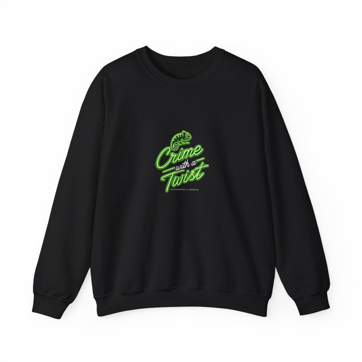 Chameleon: Hollywood Con Queen "Crime with a Twist" Crewneck - Chameleon: Hollywood Con Queen official Sweatshirts merch
