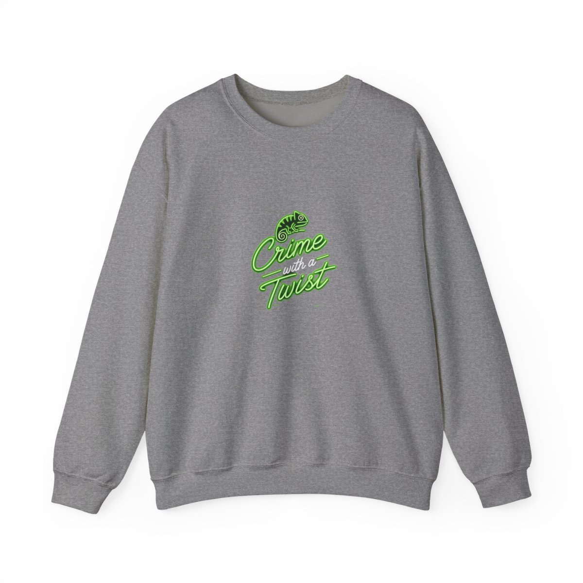 Chameleon: Hollywood Con Queen "Crime with a Twist" Crewneck - alternate angle 5, merchandise