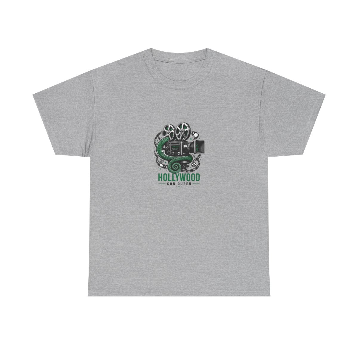 Chameleon: Hollywood Con Queen "Hollywood Con Queen" Unisex Tee - alternate angle 2, merchandise