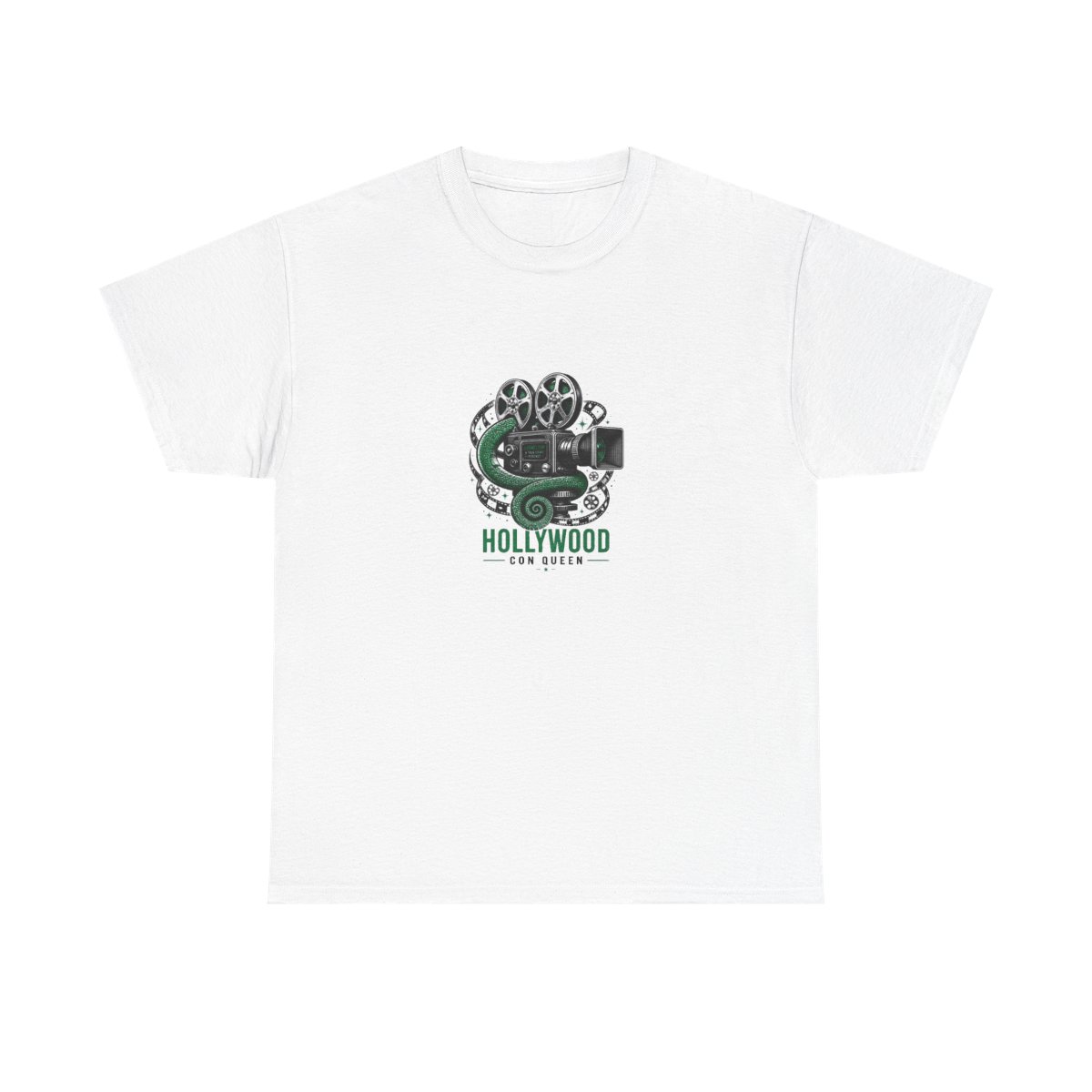 Chameleon: Hollywood Con Queen "Hollywood Con Queen" Unisex Tee - alternate angle 5, merchandise