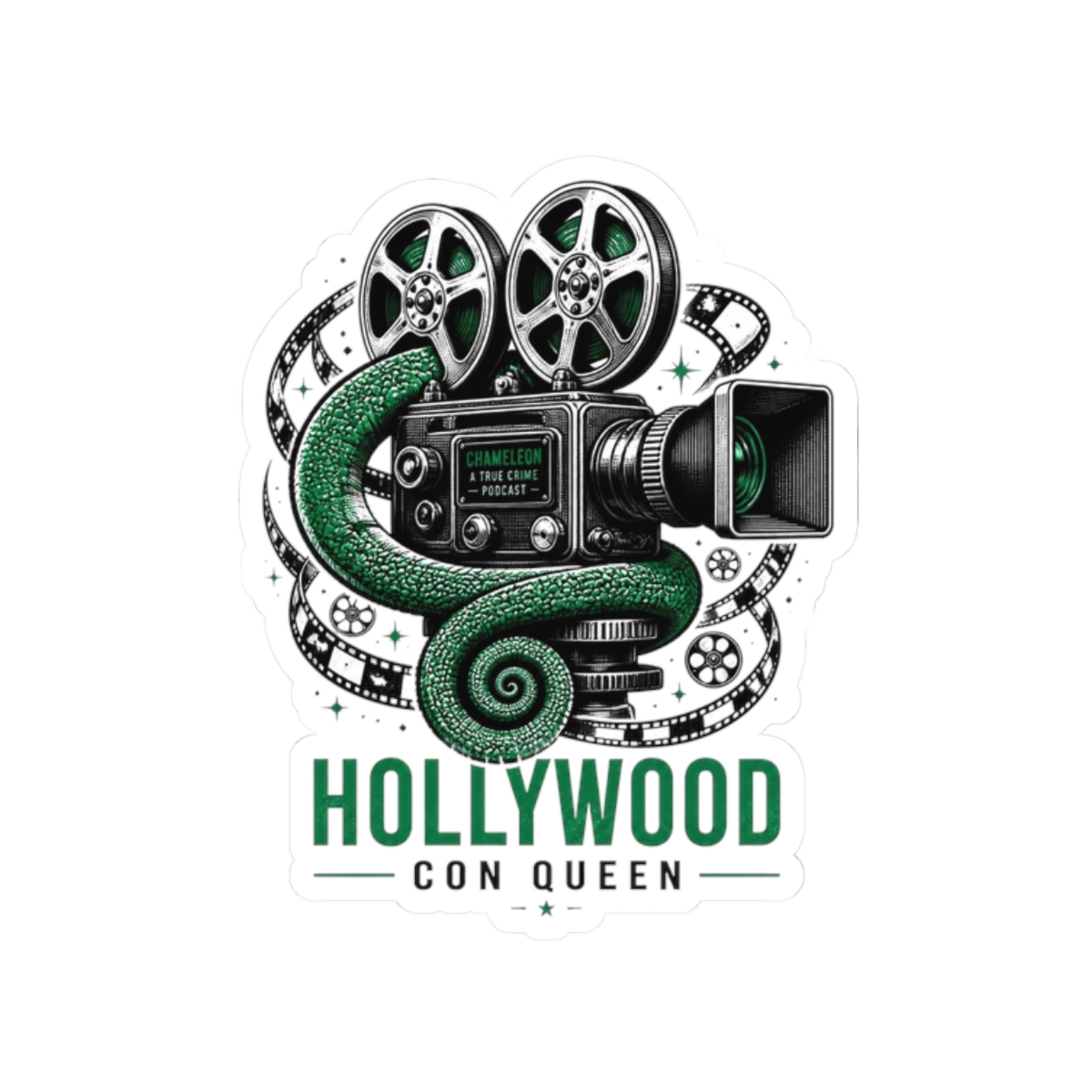 Chameleon: Hollywood Con Queen "Hollywood Con Queen" Sticker - Official stickers merchandise