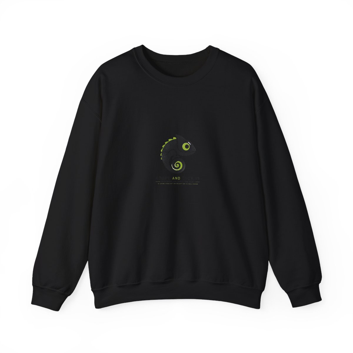 Chameleon: Hollywood Con Queen "Adapt and Deceive" Crewneck — official Chameleon: Hollywood Con Queen Sweatshirts